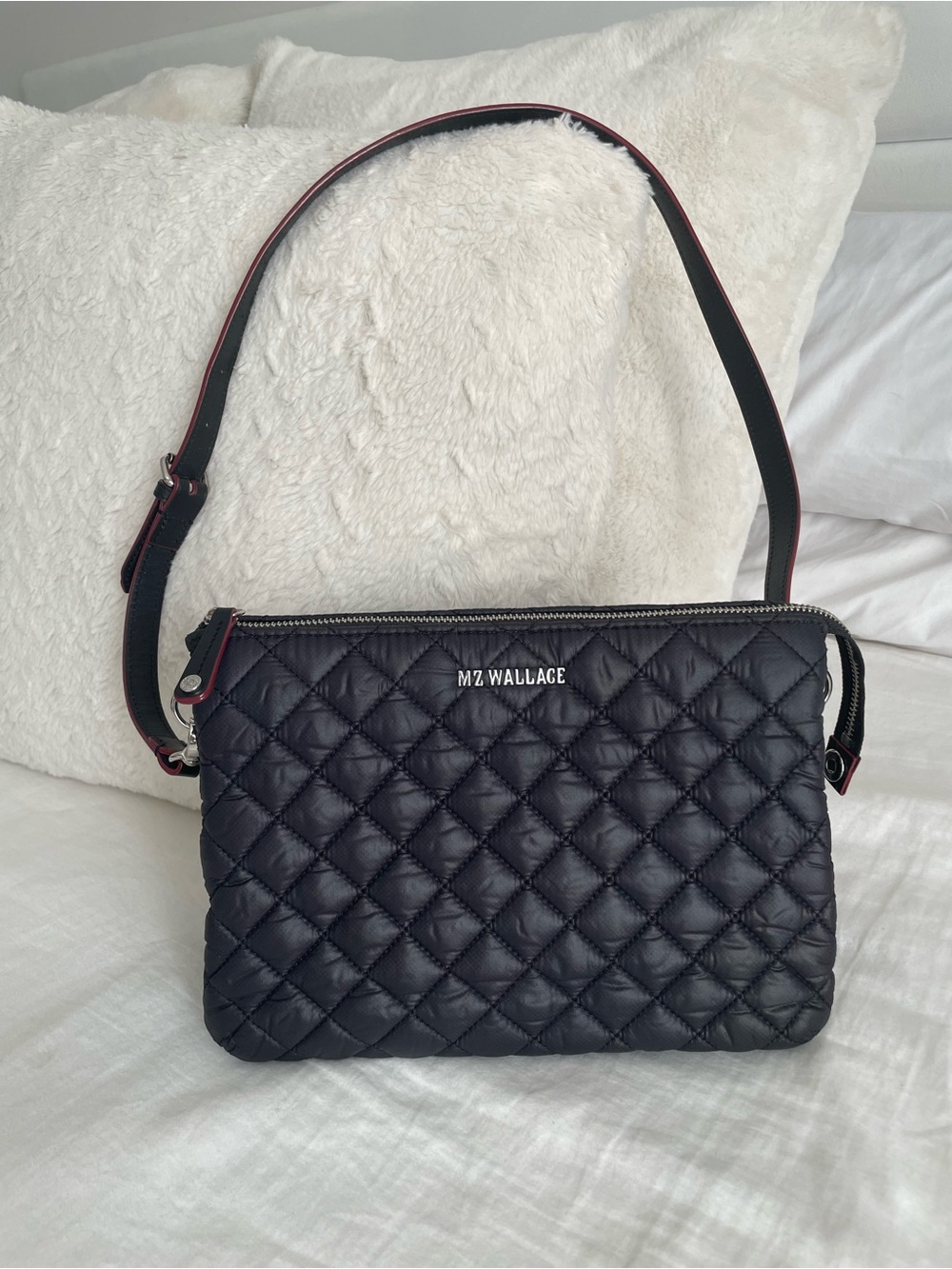 MZ Wallace Black Large Crosby Pippa Crossbody